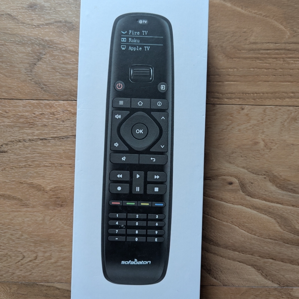 Black Remote Control by SofaBaton